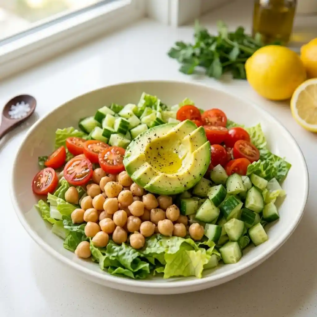 Chickpea Avocado Salad