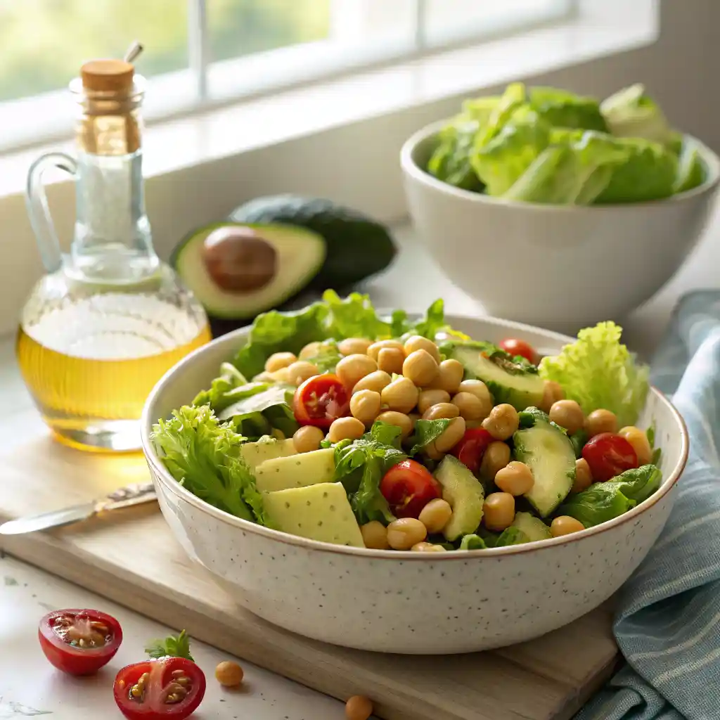 Chickpea Avocado Salad
