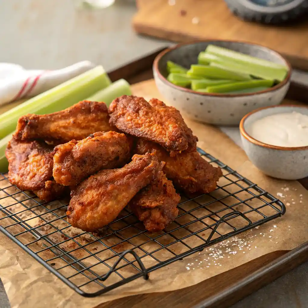 The Crispy Chicken Wings Recipe 4 Crispy Chicken Wings