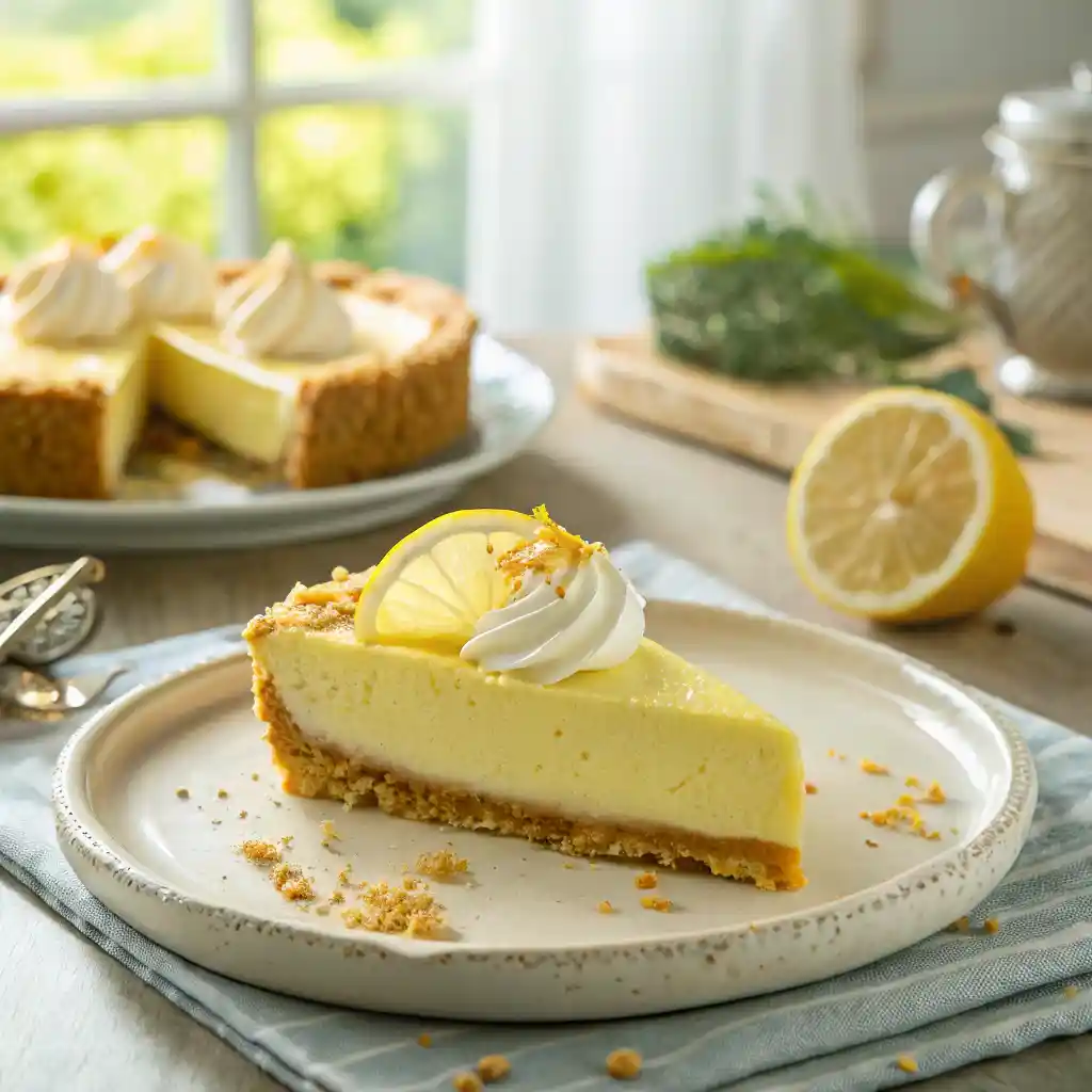 No-Bake Lemon Icebox Pie 3 Lemon Icebox Pie