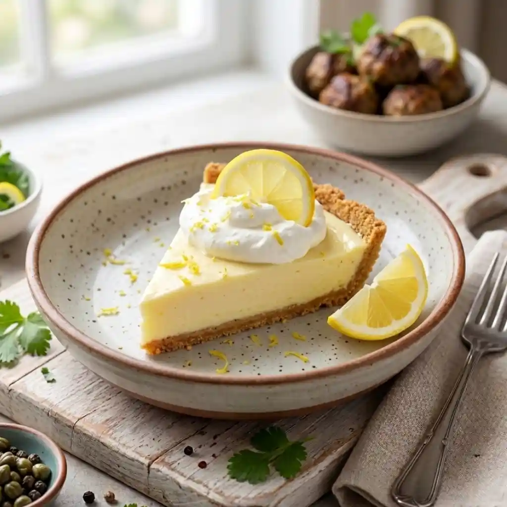 No-Bake Lemon Icebox Pie 4 Lemon Icebox Pie