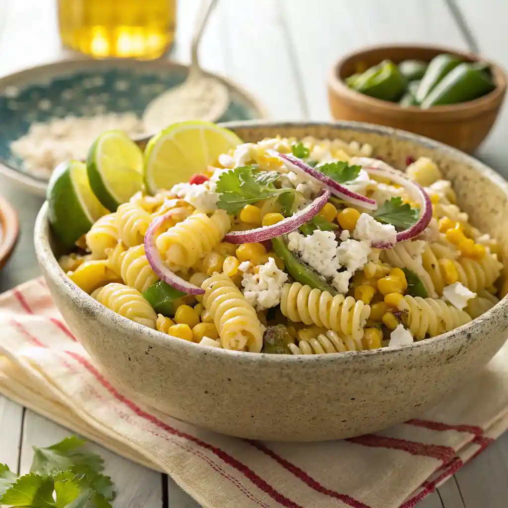 Mexican Street Corn Pasta Salad
