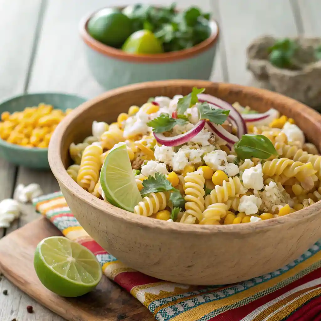 Mexican Street Corn Pasta Salad