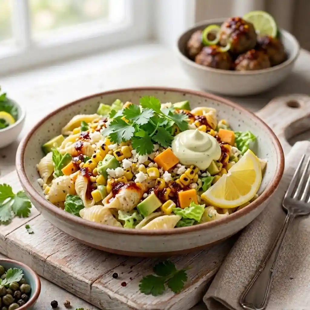 Street Corn Pasta Salad